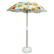 Guarda Sol de Madeira e Algodão